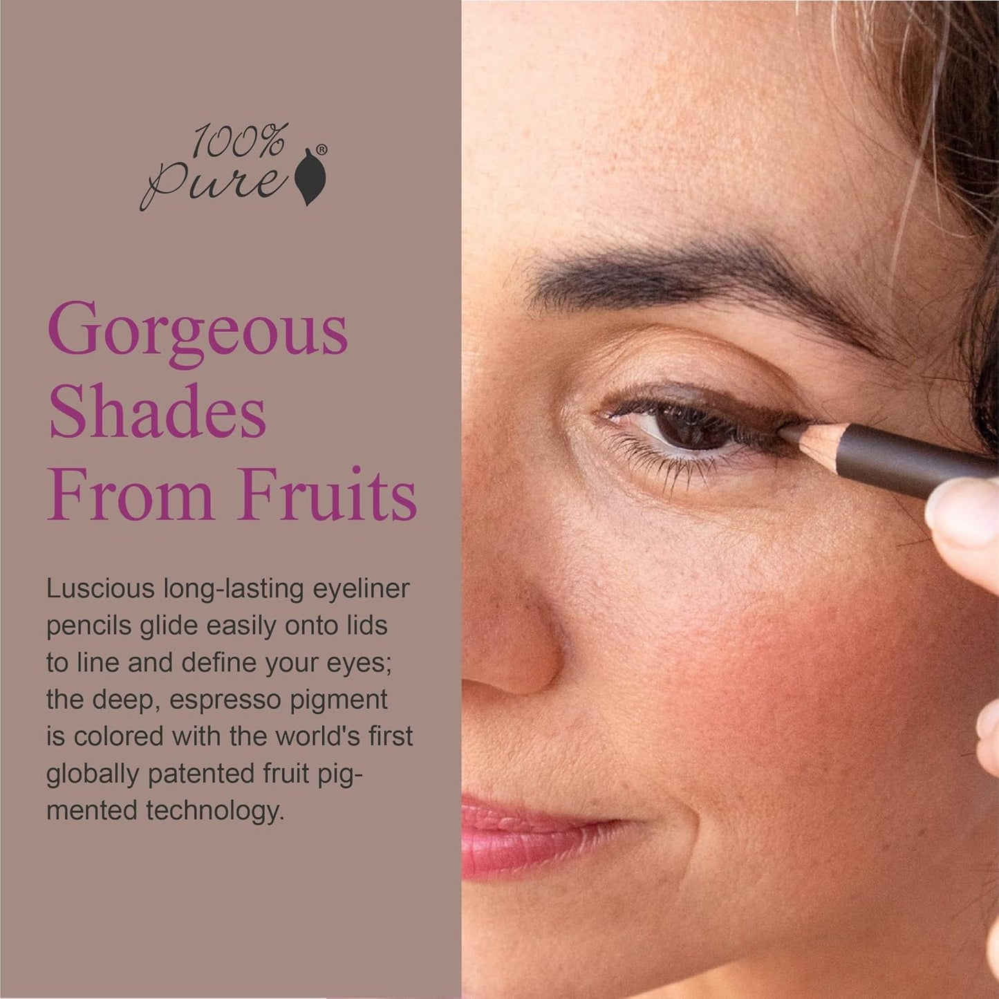 Cremiger, langanhaltender Eyeliner-Stift – Dark Cacao