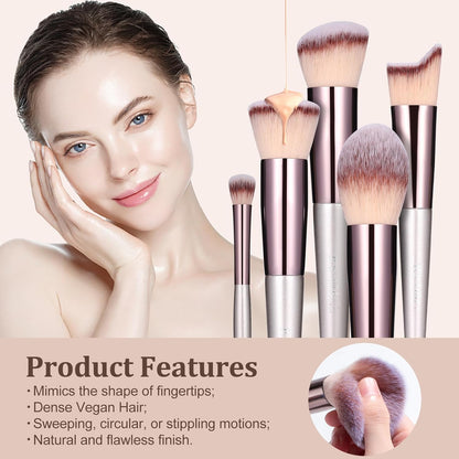 18-teiliges Make-up-Pinselset mit Aufbewahrungsetui